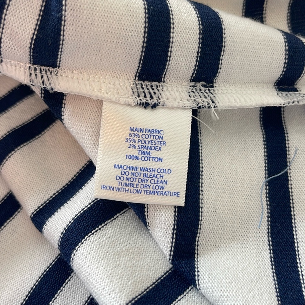 Southern Tide Carolina Stripe Shirt Dress Size Small - Picture 14 of 14